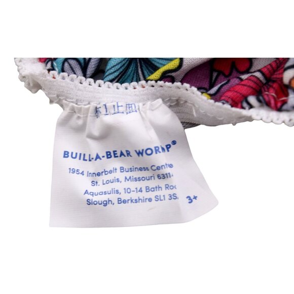 Build a Bear Floral Underwear for Stuffed Animals, Age 3+ (3 Pack) - Picture 5 of 5